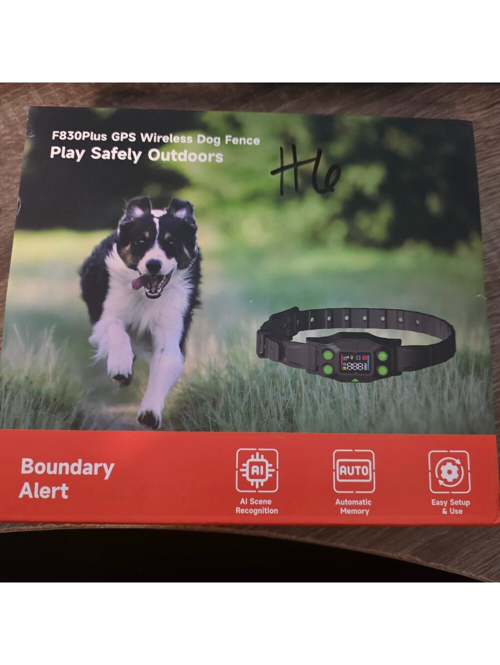 GPS Wireless Dog Fence System Pet Boundary Alert Collar Training F830Plus  NEW
